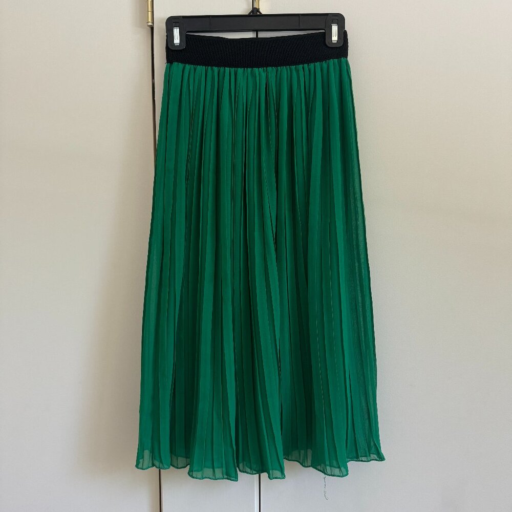 Forever 21 Emerald Green Maxi Skirt XS